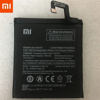 100 % Orijinal Yedek yeni BN20 Pil 2810mAh Xiaomi Mi 5C M5C Pil stokta Takip numarası İle