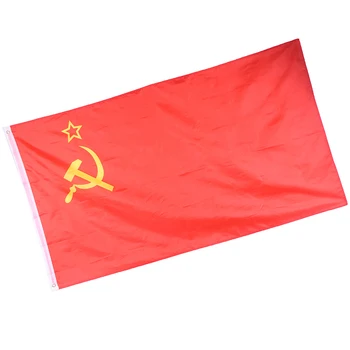 11.11 Yüksek Kalite Kırmızı CCCP Birliği Sovyet Sosyalist Republics SSCB Bayrağı Banner Kapalı Açık Ev Dekor 90*150 cm NN001