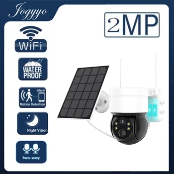 2MP Güneş WİFİ Kamera Akıllı Ev PTZ Güvenlik PIR İnsan Algılama Kamera Gece Görüş İki yönlü Dil Su Geçirmez IP kamera