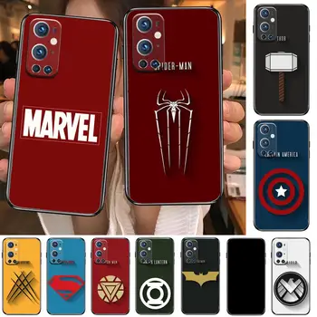 Avengers Marvel OnePlus Nord N100 N10 5G 9 8 Pro 7 7Pro Kılıf Telefon Kapak İçin OnePlus 7 Pro 1+7T 6T 5T 3T Durumda