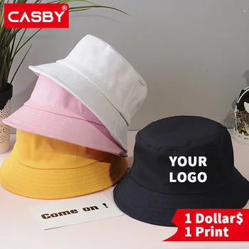 DIY Tasarım Yetişkin Kova Şapka Rahat Özel Özel Logo Kaput Moda Pamuk Baskı Grafik Düz Renk Balıkçı Kap C3058-3060