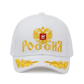 Erkekler kadınlar CCCP ulusal amblemi beyzbol şapkası Rusya pamuk Snapback kapaklar güneşlik şapkalar