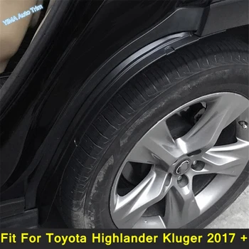Lapetus Otomatik Arka Tekerlek Kaş Çamurluk Arch Çamurluk Anti-scratch Kapak Kiti Plastik Toyota Highlander Kluger İçin Fit 2017-2019