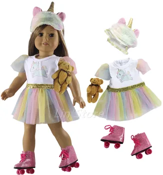 Moda oyuncak bebek giysileri Kıyafet 18 inç amerikan oyuncak bebek Seçim için Birçok Stil # 05