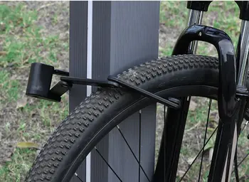MTB katlanır bisiklet kilidi taşınabilir anti-hırsızlık güvenlik bisiklet zinciri 2 tuşları ile MTB yol bisiklet scooter parçaları