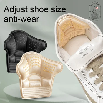 Topuk Çıkartmalar Topuk Koruyucular Sneaker Küçülen Boyutu Tabanlık Anti-aşınma Ayak Ayakkabı Pedleri Ayarlamak Boyutu yüksek topuk yastığı Ekler