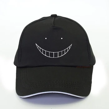 Yeni Anime Suikast Sınıfı beyzbol şapkası Erkekler Korosensei Baba şapka %100 % Pamuk yaz moda Kadın Cosplay snapback şapka