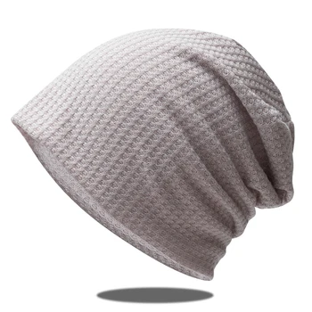 Yeni Klasik Sonbahar Kış Yumuşak Giymek Sıcak Elastik Nefes Kafatası Basit Kişilik Moda Casual Örme Bereleri Bere Şapka