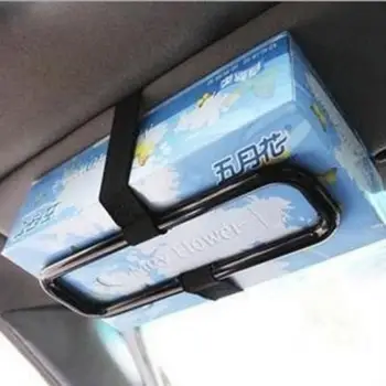 Yeni Taşınabilir Araba Güneşlik kağıt peçete kutusu tutucu Evrensel Oto Koltuğu Arka Kağıt Peçete Koltuk Arka Braketi Oto Aksesuarları