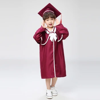 Çocuk performans giyim Akademik elbise Anaokulu Koro elbise Dr. bez mezun Lisans takım elbise Dr. kap