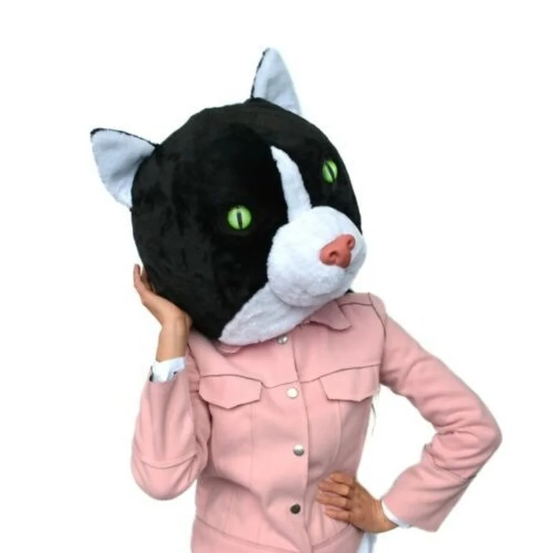 Kedi Maskot Kostüm Fursuit fantezi parti elbisesi Hayvan Cosplay Kıyafet Cadılar Bayramı Yeni 2
