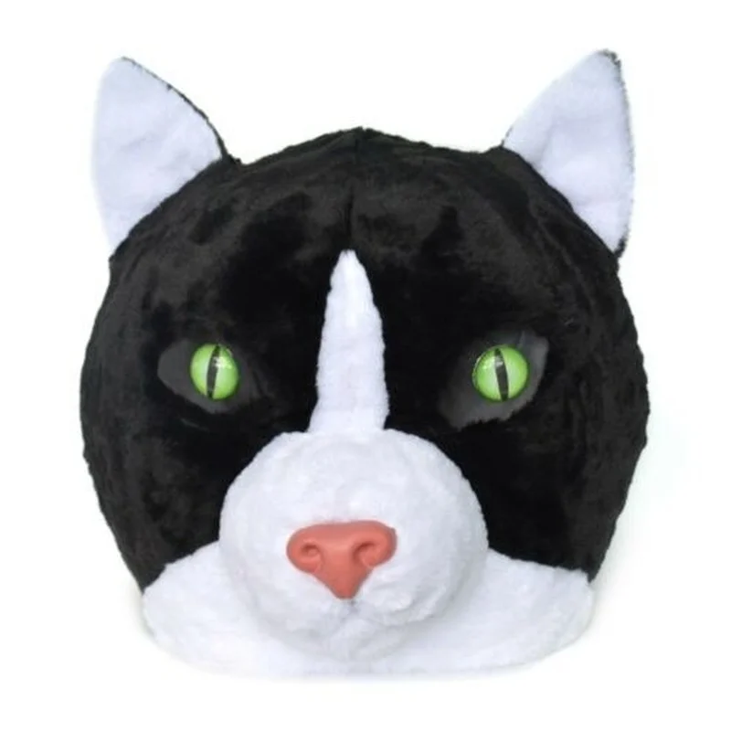 Kedi Maskot Kostüm Fursuit fantezi parti elbisesi Hayvan Cosplay Kıyafet Cadılar Bayramı Yeni 4