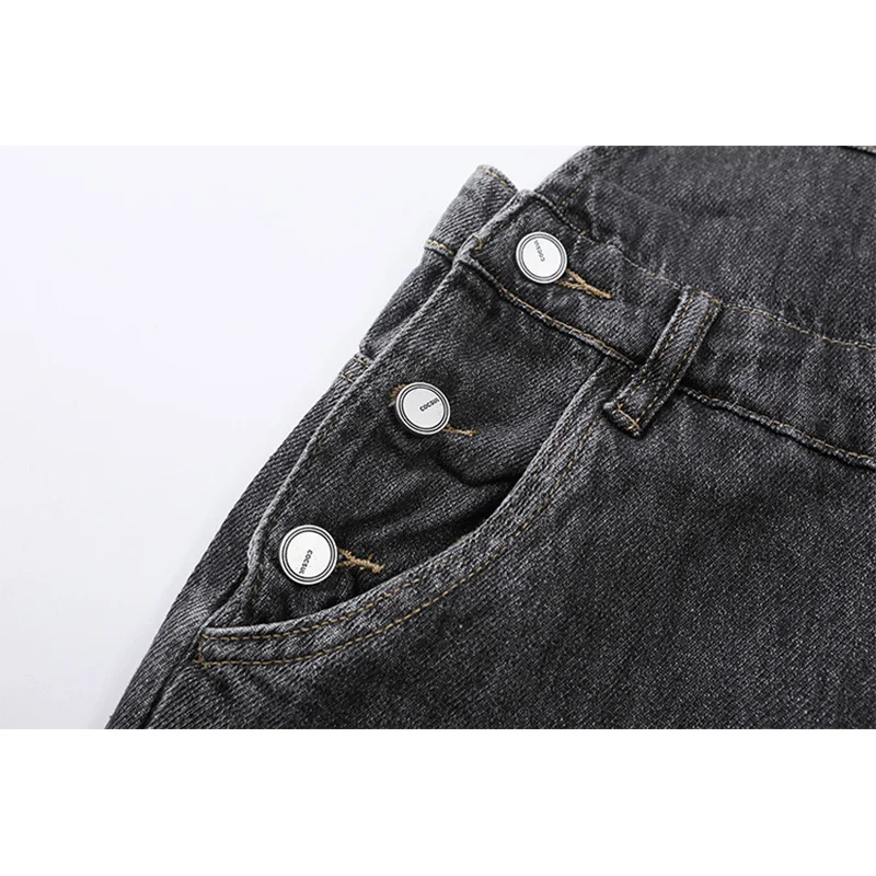 Yeni Sonbahar Kış Japon Moda Yıkanmış Erkek Jartiyer Vintage Tulumlar Casual Retro Jartiyer Kargo pantolon Tulum 4