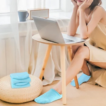 1 Çift Silikon Nemlendirici spa jeli Topuk Çorap El Bakımı Peeling Ve Önleyici Koruma ayak azaltarak sürtünme