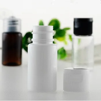 20 adet / grup Sıcak Yeni 10 ml Kozmetik Şişeler PET Kahverengi Düz Omuz Alt şişeleme Şişe Kapaklı Örnek Makyaj Doldurulabilir Şişe