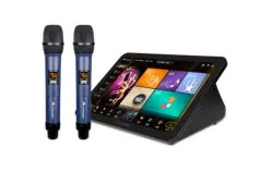 2022 5in1 15.6 6T Ev Profesyonel Taşınabilir Karaoke Çalar Makinesi İnAndOn Karaoke Sistemi