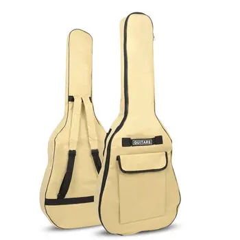 41 İnç Gitar Çantası SLADE Oxford Kumaş Akustik Yumuşak Kılıf Çift Omuz Sapanlar Yastıklı Su Geçirmez Gitar Sırt Çantası Yumuşak Kılıf