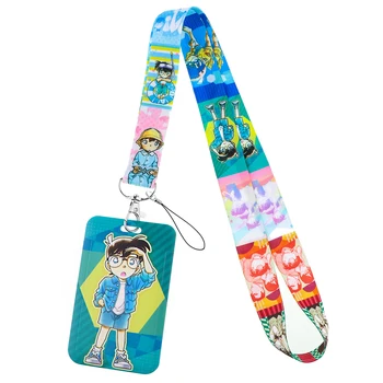 Anime Sevimli Boyun Askısı Kordon Anahtar KİMLİK Kartı Spor Cep telefon askısı USB Rozeti Tutucu DIY Boyun Askısı Asmak Halat Kement Kordon