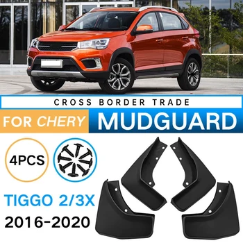 Araba Çamurluklar Chery Tiggo2 / 3X 2016-2020 Çamurluk Çamurluk Çamurluk Flap Guard Sıçrama Araba Aksesuarları