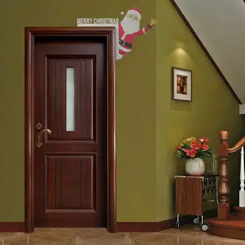 Benzersiz Göz alıcı Pürüzsüz Yüzey Yaratıcı Kapı Çerçevesi Trim Noel Köşe Kapı Dekor Noel Baba Kapı Çerçevesi Dekor