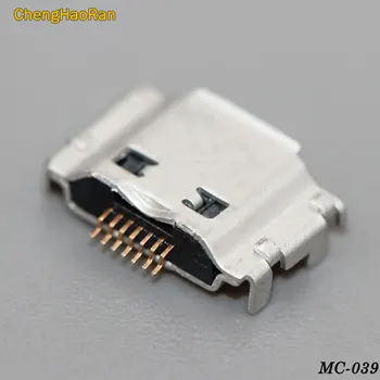 ChengHaoRan 10 adet mikro usb jack konnektörü Dişi 7 pin samsung için şarj soketi I9000 S8000 S5630C S5620 S5660 I8910 I9003