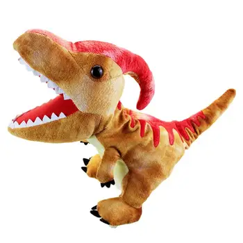 Dinozor el kuklaları Peluş Gerçekçi Dinozor el kuklaları Oyuncak Esnek Dinozor kukla Dino Oyuncaklar noel hediyesi Parti