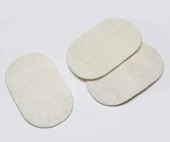 Doğal Lif Kabağı Bulaşık Fırçası Oval Sekiz Şekilli Beyaz Renk Pot Kase Mutfak Temiz Fırçalar Ölü Cilt Banyo Duş Araçları SN3510