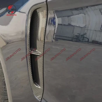 Gerçek Karbon Fiber Yan Çamurluklar Porsche Panamera 971 2017-2022 İçin Yan havalandırma kapağı Karbon Dış Parçaları Trim