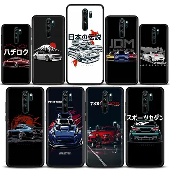 Japonya Tokyo Spor Araba JDM Drift telefon kılıfı İçin Redmi K50 K40 K40S Oyun 10C 10 9T 9C 9A 9 8A 8 7A 7 6A 6 Pro Artı Xiaomi Kapak