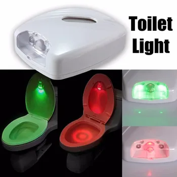 Jiguoor Yeni gelmesi LED insan hareket aktif PIR ışık tuvalet sensörü Kase Banyo lambası LED gece aktif hareket sensörlü lamba