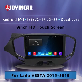 JOYİNCAR 2G + 32G Android 10.1 Araba Oyuncu GPS Navi Multimedya LADA Vesta İçin Çapraz Spor Radyo 2015 2016 2017 2018 2019 2 Din GPS