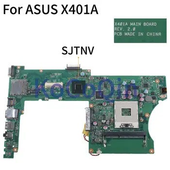 KoCoQin Laptop anakart ASUS için X401A X501A X401A X301A Anakart REV 2.0 SJTNV