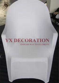 Kol Lycra Spandex sandalye kılıfı İçin Fit Plastik Kol Sandalye Ziyafet Düğün Dekorasyon Streç sandalye kılıfı s