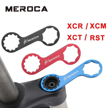 MEROCA MTB bisiklet çatalı Omuz Anahtarı Alüminyum Alaşımlı Bisiklet Ön Çatal Tamir Araçları XCR / XCT / XCM / RST Çatal Kapağı sökme kiti