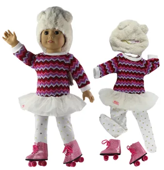 Moda oyuncak bebek giysileri Set Oyuncak Giyim Kıyafet için 18 