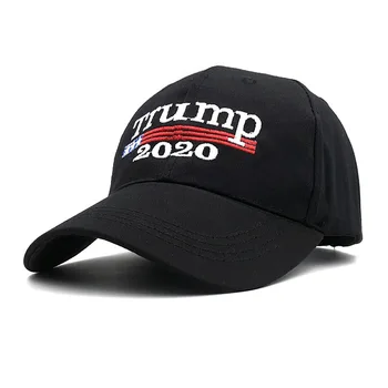 Nakış Trump 2020 Şapka Erkekler beyzbol şapkası Kadın ABD Bayrağı Snapback Şapka Kemik Unisex Rahat Trump Snapback Gorras