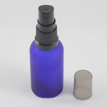pompa şişesi 30ml mavi mat doldurulabilir basın pompası sprey şişesi sıvı konteyner parfüm atomizer seyahat
