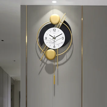 Salon Yaratıcı Dijital duvar saati Modern Tasarım Sıradışı Şık Dekoratif duvar saati Metal Relogio De Parede Duvar Dekorasyonu