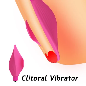Silikon Kabuk Şekli Parmak Vibratör Kadınlar İçin Yetişkin Seks Oyuncak Klitoris Stimülatörü Orgazm Masajı 10 Hızları Mermi Vibe Seks Ürün