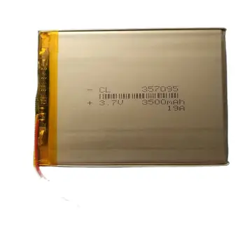 Teclast X70R 3G Tablet PC için pil Yeni Li Polimer Şarj Edilebilir Akümülatör Paketi Değiştirme 337092 3.7 V 3500 mAh ile 3 hatları