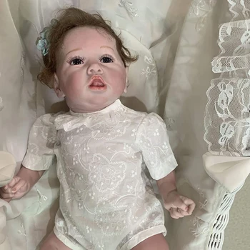 Yeni Yeniden Doğmuş Bebek Oyuncak Paskalya Hediye Kız Bebek Aksesuarları Yenidoğan Bebek Tamamlanmış Bebek