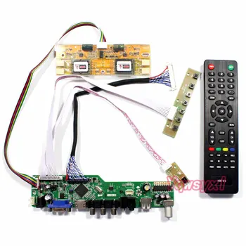 Yqwsyxl Kiti LM170E03-TLC1 LM170E03-TLG3 TV + HDMI + VGA + AV + USB LCD LED ekran Denetleyici sürücü panosu