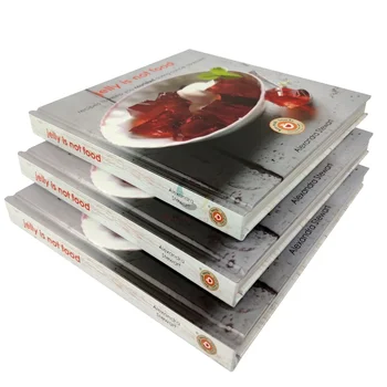 Özel tasarım satış kataloğu kitap baskısı yüksek kaliteli üretici ciltli özel yemek kitabı