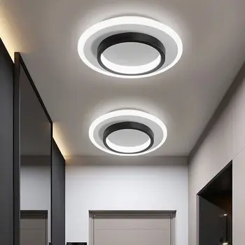 Şık LED lamba tavan lambası Modern avize oturma odası yatak odası kolye ışıkları