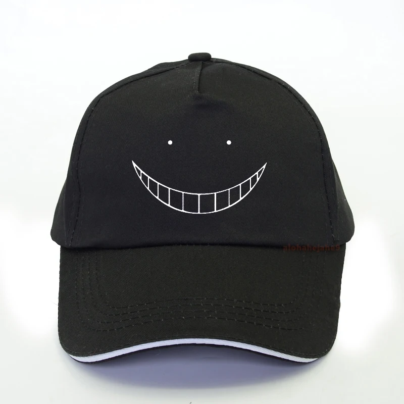 Yeni Anime Suikast Sınıfı beyzbol şapkası Erkekler Korosensei Baba şapka %100 % Pamuk yaz moda Kadın Cosplay snapback şapka 0