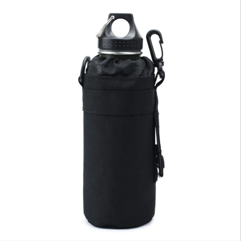 Naylon açık balıkçılık özel su ısıtıcısı çantası taktik su şişe çantaları açık spor su bardağı seti 1