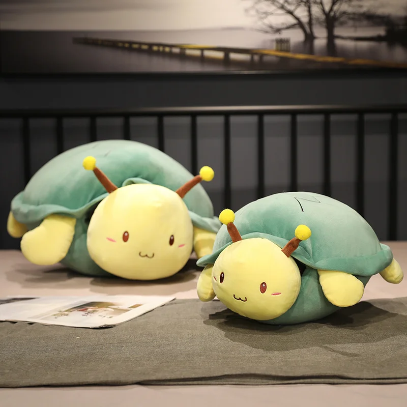 Komik Kaplumbağa ve Arı peluş oyuncak Dolması Yumuşak Kawaii Kaplumbağa Arı Bebek Sevimli Atmak Yastık Minder Çocuk Oyuncakları Doğum Günü noel hediyesi 2