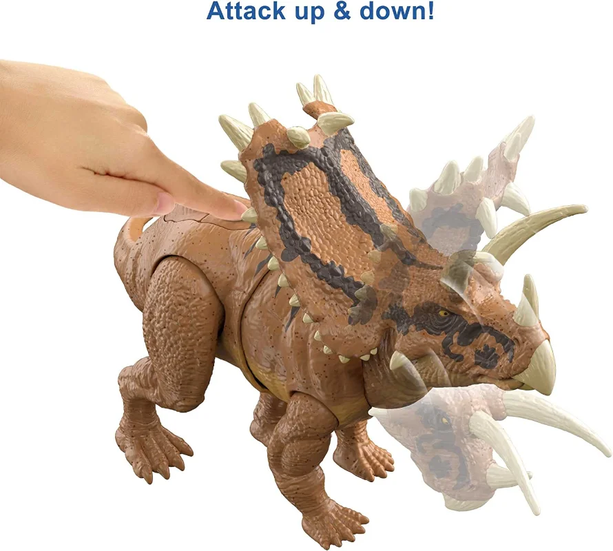 Madde Göndermek için 45 Gün modeli Jurassic Dünya HCM05 pentaceratops Büyük Hareketli Dinozor Modeli Erkek ve Kız Hediye Model Oyuncaklar 2