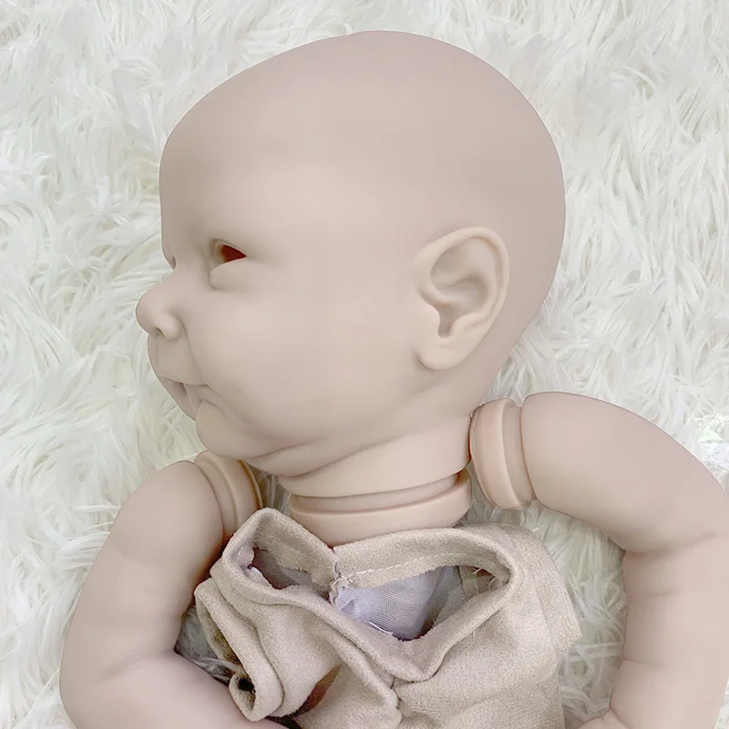 NPK 19 İnç Popüler Sınırlı Sayıda Ava Reborn Vinil Bebek Kiti Sertifikası taze Renk Yumuşak Dokunmatik 2