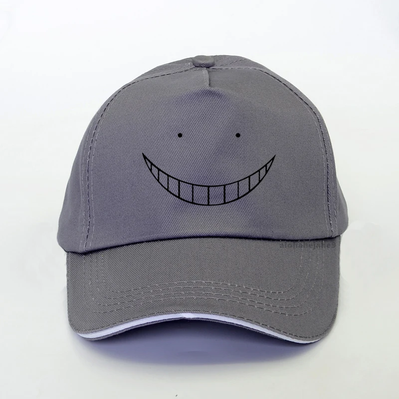 Yeni Anime Suikast Sınıfı beyzbol şapkası Erkekler Korosensei Baba şapka %100 % Pamuk yaz moda Kadın Cosplay snapback şapka 2